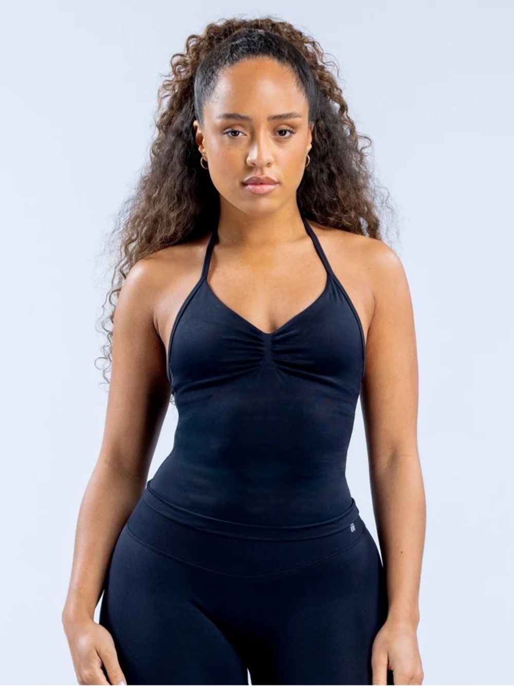 DFYNE IMPACT LONGLINE STRAPPY TOP